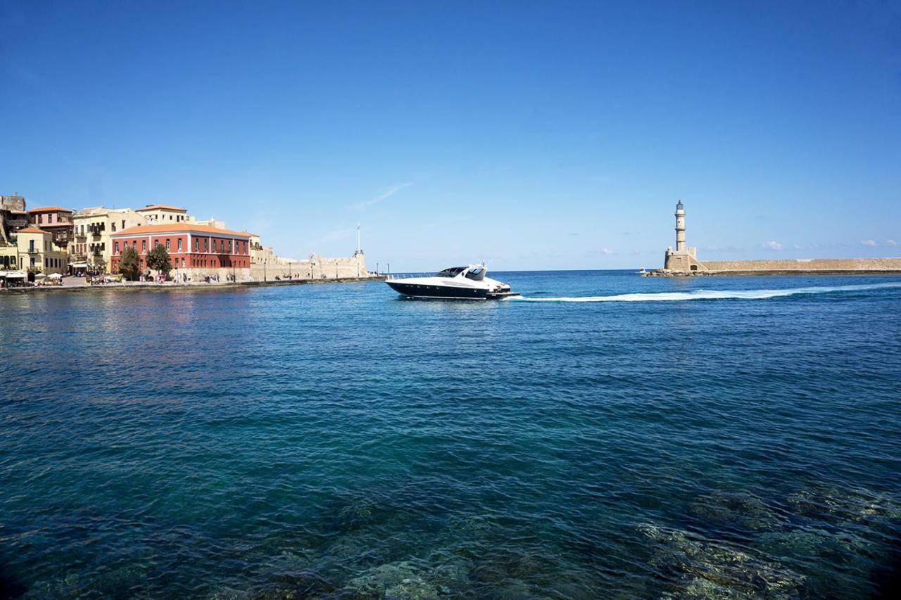 Edward Luxury Suites Chrissi Akti Chania Exterior foto
