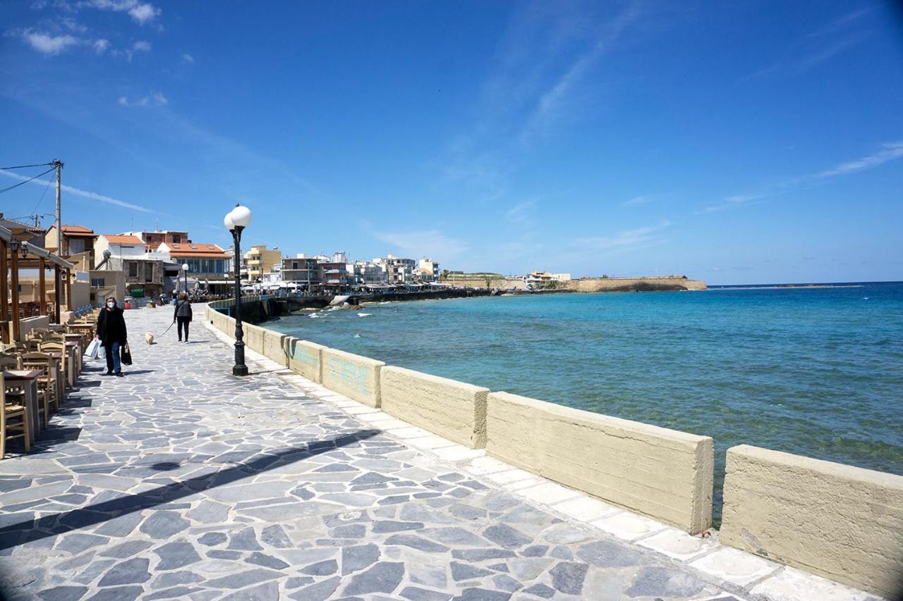 Edward Luxury Suites Chrissi Akti Chania Exterior foto